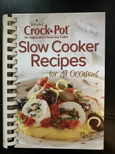 Rival Recipes (2007, Spiral) Slow cooker recipes for all occasions. - Picture 1 of 11