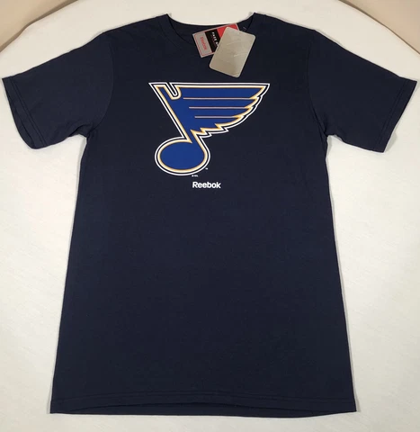 St. Louis Blues Shirt Mens Small NHL Blue Cover