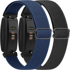 2 Pack Adjustable Elastic Bands for Fitbit Inspire 2 Bands/Inspire HR/Inspire/Ac - Picture 1 of 8