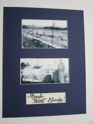 NASCAR Great & Stock Car Racer - Frank "The Rebel" Mundyi y su autógrafo Foto 1 de 2