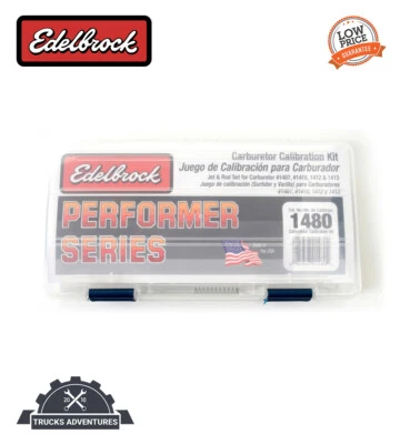Edelbrock 1480 Performer Series Carburetor Calibration Kits - Image 1 of 2