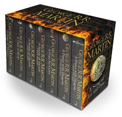 A Song of Ice and Fire - A Game of Thrones: The Complete Boxset of 7 Books - Image 1 of 3