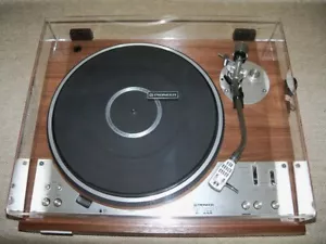 GIRADISCHI PIONEER PL 530 RESTAURATO IN NOCE NERO CON EXTRA MERAVIGLIOSO! - Foto 1 di 7