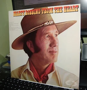 MARTY ROBBINS. " FROM THE HEART " LP UK 1971. HALLMARK LABEL. NM COND. - Picture 1 of 4