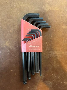 Snap-on Tools USA 13pc SAE 0.05-3/8" L-Shaped Ball Hex Wrench Set BHS13A - Picture 1 of 1