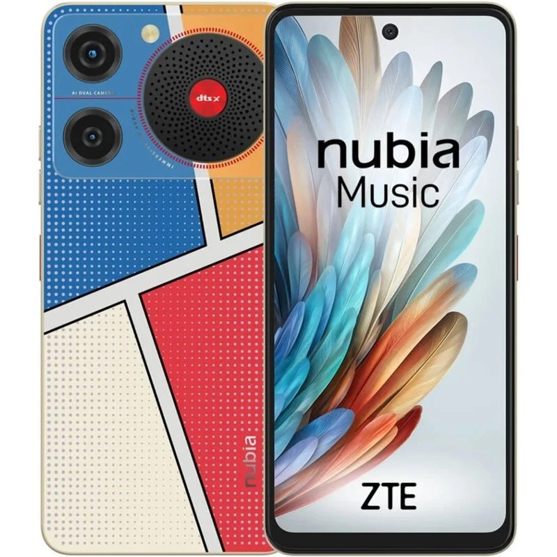 Smartphone ZTE Nubia Music Pop Art - 4 /128 GB - 2 Jack Audio - Garanzia Italia - Immagine 1 di 1