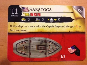 Pirates Rise of the Fiends #036 Saratoga Pocketmodel CSG NrMint-Mint - Picture 1 of 1