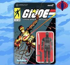 SUPER 7 ReACTION GI JOE SNAKE EYES THE SLIENT ISSUE  SDCC 2022 EXCLSUIVE FIGURE