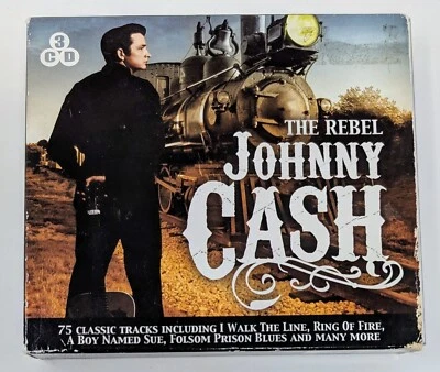 Johnny Cash - The Rebel Box Set (2013) - United Kingdom - 3x CD VG+/F (Tested) - Image 1 of 4