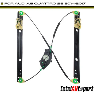 Regulador de ventana eléctrica delantero izquierdo audi a8 quattro s8 14-17 sedán 4h0837461 Foto 1 de 4