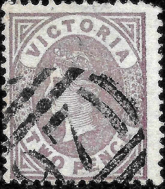 AUSTRALIA VICTORIA SC#135 USED VF POSTMARK "97" - Image 1 of 1