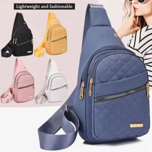 Women Chest Pack Outdoor Travel Sport Shoulder Bag Crossbody Bags Sling Backpack - Picture 1 of 19