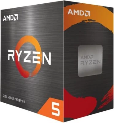 AMD Ryzen 5 5600 Processor (Base Clock: 3.5GHz, Max: 4.4GHz) 100-100000927BOX - Image 1 of 3