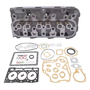 D1105 Cylinder Head with Gasket for Kubota RTV1100 RTV1100CW9 RTV1140CPX - Foto 1 di 14