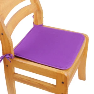 Cojín de asiento de relleno de silla de esponja 100 % algodón redondo jardín extraíble atado v - Imagen 1 de 42