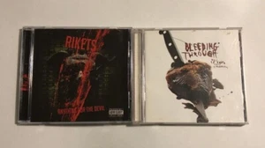 Music CD Lot - Rikets (Broken Case) & Bleeding Through - Imagen 1 de 5