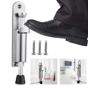 Kick Down Door Stop Keep The Door Stay Open for Garage Gate Home Office Hotels - Picture 1 of 11