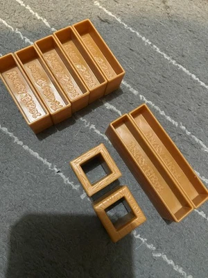 Angry Birds Knock on Wood Large Square Small Girders Replacement Pieces Blocks - Image 1 of 4