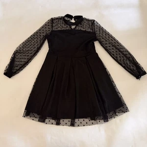 Elegante vestido negro para niños con mangas de lunadote  - Imagen 1 de 2