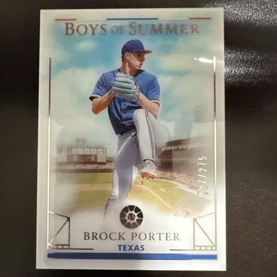 Brock Porter 2024 Panini Boys of Summer - #31 Brock Porter /275 (RC) 🔥🔥 - Image 1 of 2