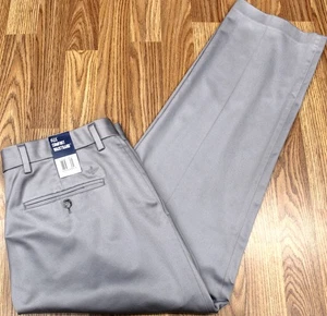 NEW! DOCKERS STRAIGHT FIT COTTON/SPANDEX PANTS GRAY Sz 36W x 29L - Picture 1 of 4
