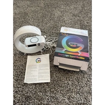 G63 Inteligente Luz Inteligente Máquina de Sonido Reloj Digital Alarma Bluetooth Lámpara Nuevo Foto 1 de 4