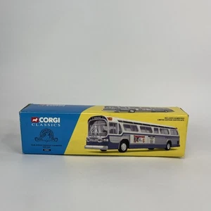 1:50 Scale Corgi 54501 Die-Cast GM 5301 San Diego Transit Fishbowl Bus Toy New - Picture 1 of 8