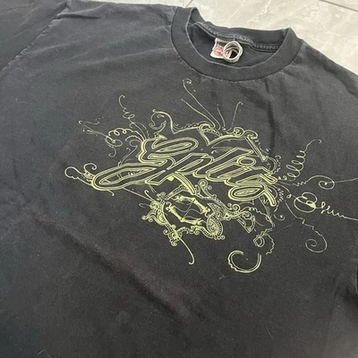 Camisa punk Split Skateboard anos 90 vintage Y2K tamanho grande - Imagem 1 de 4