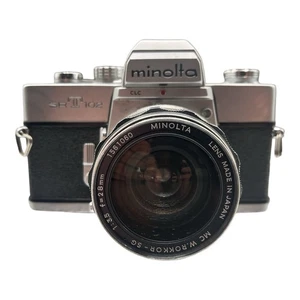Minolta SRT 102 Film Camera with 28mm Lens Made in Japan in Good Condition - Picture 1 of 7
