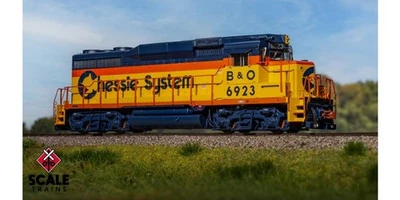 ScaleTrains Rivet Counter Chessie System GP30M #6923 Sound DCC SXT40955 B&O HO - Image 1 of 4