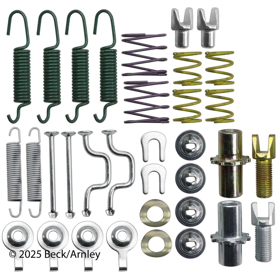 Kit de herrajes para zapatas de freno de emergencia Beck Arnley 084-1663 Foto 1 de 4