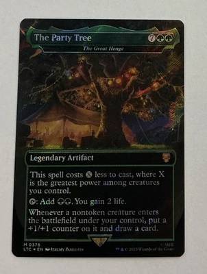The Party Tree - The Great Henge (Surge Foil) LOTR NM Foil MTG -- S2G -- - Image 1 of 2