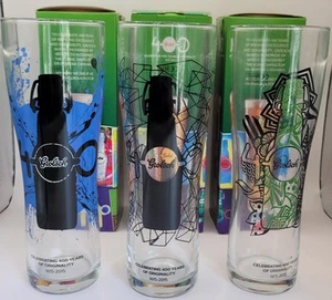 Grolsch Celebrating 400 Years Set Of 3 Pint Glasses New Boxed - Mancave Bar - Picture 1 of 11