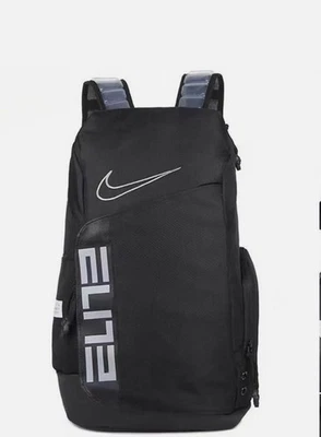 Nike Hoops Elite Backpack 32L Black Silver New - Image 1 of 4