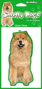Chow Chow Regalo para Perros - 4 x Ambientadores Coche Perros Olor - Imagen 1 de 2
