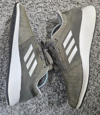 Adidas Shoes Mens 9.5 Edge Lux 3 Running Sneakers BC1058 Green Fabric Lace Up - Image 1 of 4