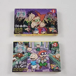 Rugrats Movie - A Baby Is A Gift & Dil A Bye Cassette - Blockbuster Play Pak New - Picture 1 of 14