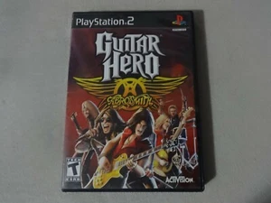 Guitar Hero Aerosmith Sony Playstation 2 PS2 Game Complete Free Ship - Picture 1 of 3