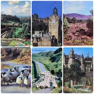 (SET MIT 6) Vintage 1994 Edinburgh Schottland Postkarten, unverpostet NEUWERTIG - Bild 1 von 14