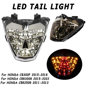 Luz trasera integrada señal de giro LED para HONDA CBR250R CBR300R CB300F - Imagen 1 de 18