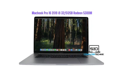 MacBook Pro 2019 16,1" i9-9th Gen. 32GB RAM 512GB SSD AMD Radeon 5300 GPU #4 - Bild 1 von 4