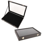 Ring Display Case Organizer With Transparent Lid 100 Slot Jewelry Studs Earr EOM