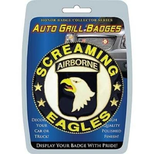 Ausweishalter - Qualität polierte Oberfläche, wetterfest Auto KFZ Grill Ehrenabzeichen - Bild 1 von 5