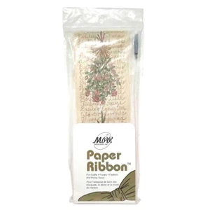 Vintage MPR Paper Ribbon Hanging Herbs 6 Yards Gift Wrap Bow Flowers Garden Cute - Bild 1 von 8
