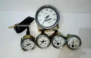 Herreros Réplica 52mm Kit- Temp + Aceite + de Combustible+Amperio Calibre+ - Imagen 1 de 5