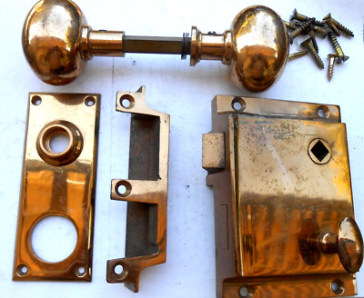 Antique Brass  Havy  Door   Lock • 29.99$