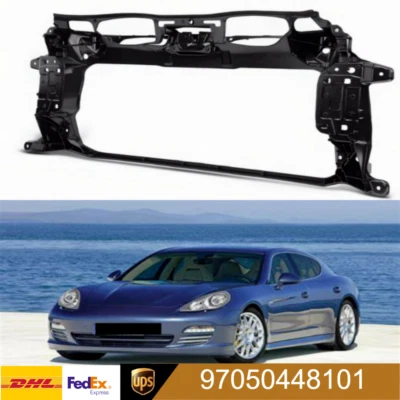 Conjunto de soporte de radiador para Porsche Panamera 2010 2011 2012-2016 parte delantera Foto 1 de 4