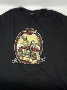 T-shirt Harley Davison Illinois 2020 nera grafica (3XL) - Foto 1 di 7