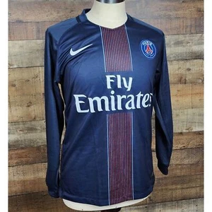 Maglia calcio media Nike PSG Paris Saint Germain manica lunga 2016 - Foto 1 di 7