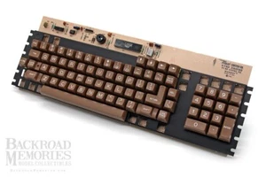 Clavier marron vintage (1983-84) MaxiKey "série 6000" (Kaypro II), Maxi-Switch Co. - Photo 1/11